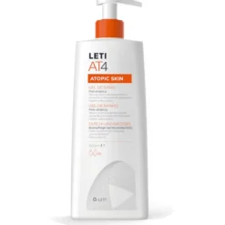 LETI AT4 Gel de Baño Dermograso Piel Atópica Duplo 2 x 500 ml