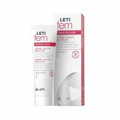 Leti Fem Crema Vulvar Sensitive Hidratante Íntima 30 ml