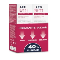LETIFEM Woman Care Crema Vulvar Sensitive Duplo 2x30 ml