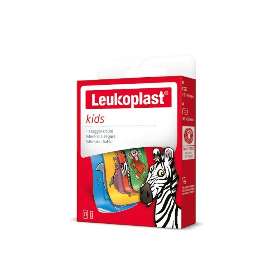 Leukoplast Kids Zoo 12 unidades surtido