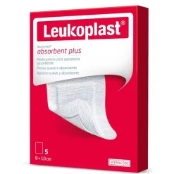 Leukoplast Leukomed 8 cm x 10 cm 5 unidades