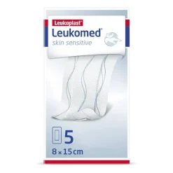 Leukoplast Leukomed Skin Sensitive 8 cm x 15 cm 5 unidades