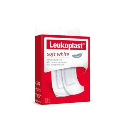 Leukoplast Soft White 19 mm x 72 mm 20 unidades