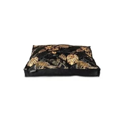 Lex&Max Boxbed Dubai Funda para Perro Negro y Oro 90 x 65 cm