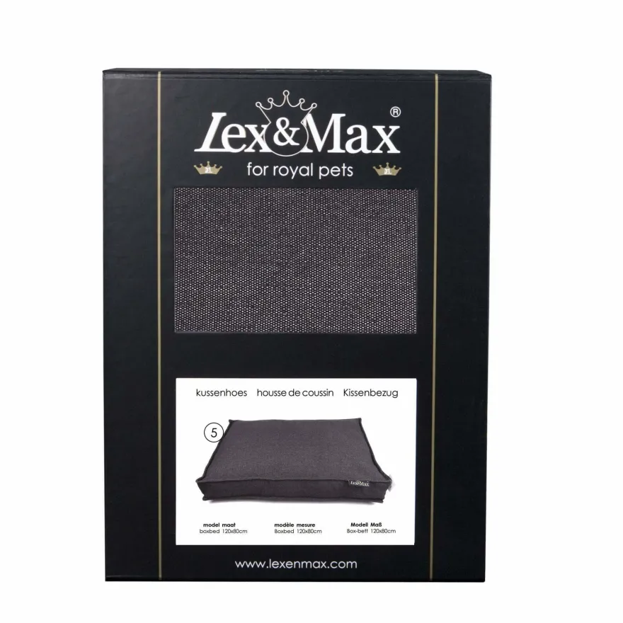 Lex&Max Boxbed Mick Ng Funda y Relleno Negro 0,98kg