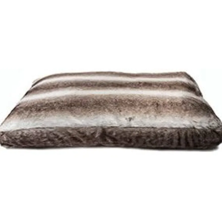 Lex&Max Boxbed Royal Fur Funda para Mascotas Gris/Marrón 1 ud
