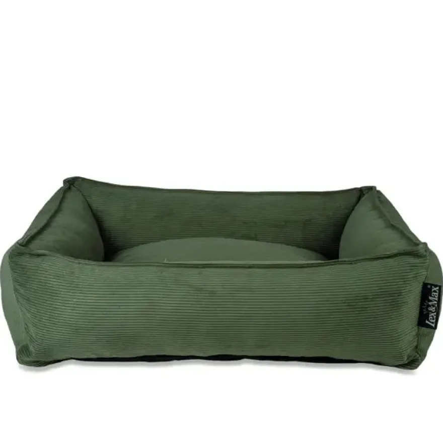 Lex&Max Chicago Cama para Perros Verde 80x65cm