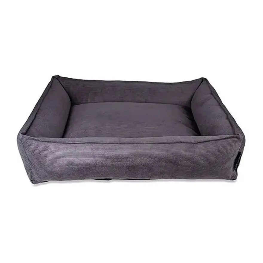 Lex&Max Chicago Cama para Perros Gris 70x55cm