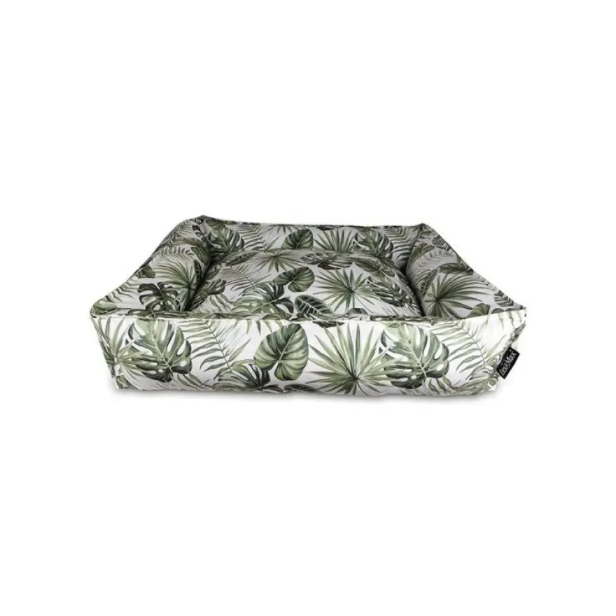 Lex&Max Cuna Jungle Cama Desenfundable Verde y Blanco 1kg