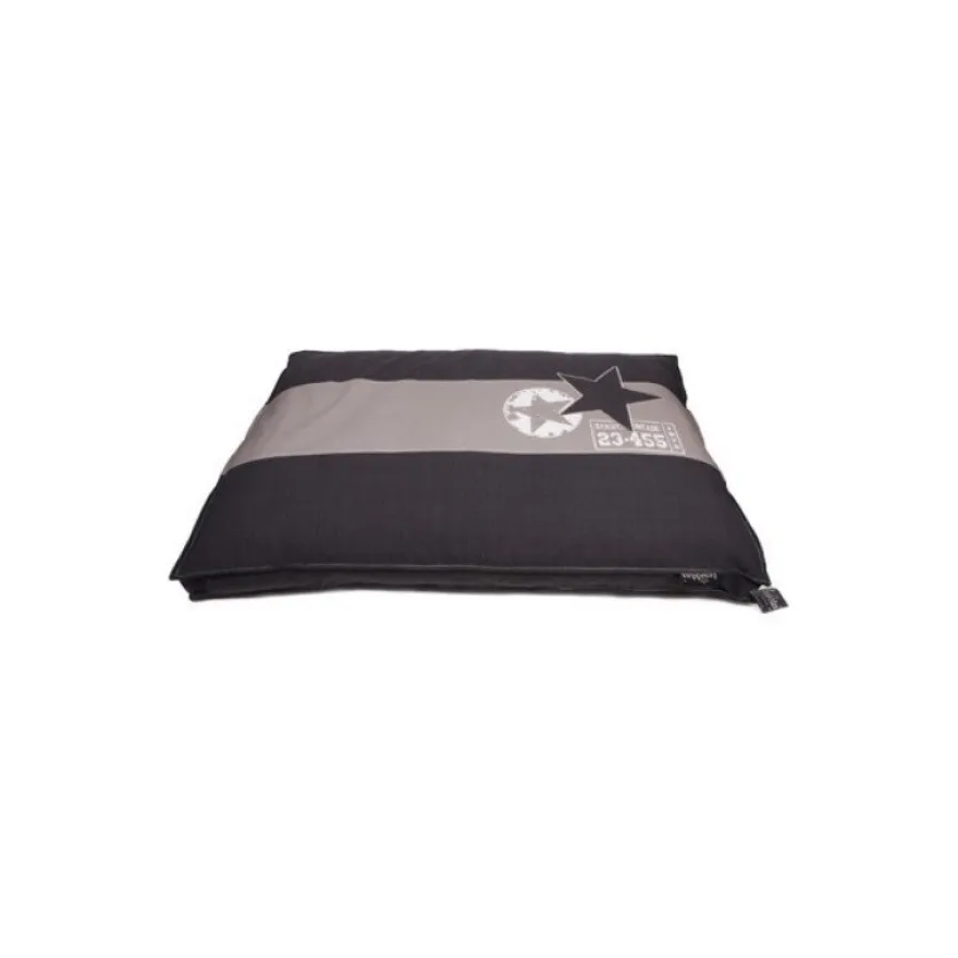 Lex&Max Funda Boxbed Band Ster Gris Osc de Perro 120x80x9 cm