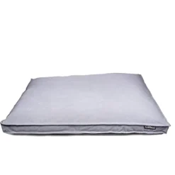 Lex&Max Funda Boxbed Royal Velvet Gris Claro 90x65 cm