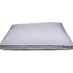 Lex&Max Funda Boxbed Royal Velvet Gris Claro 90x65 cm
