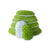 Lex&Max Funda Ovalada Dots Lima/Blanco 100cm