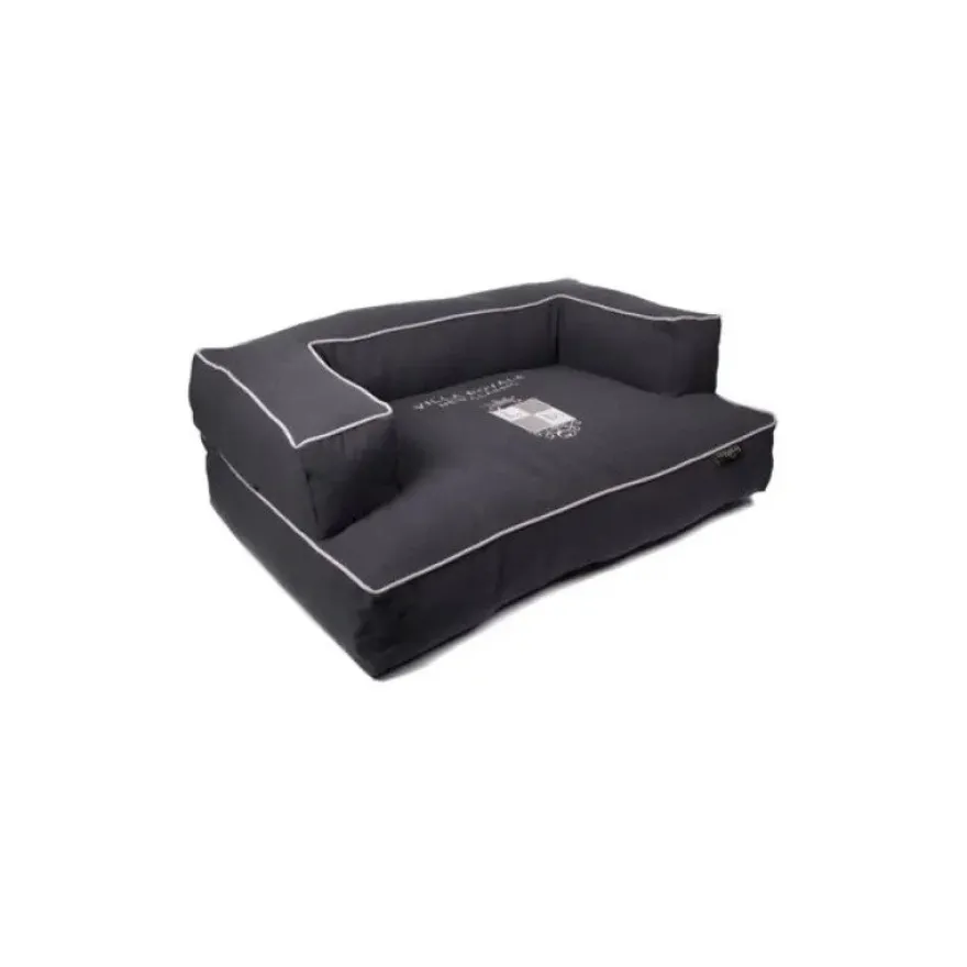 Lex&Max Funda Sofa New Classic Antracita 100x70x35 cm