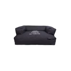 Lex&Max Keep Calm Funda para Sofá para Perros Negro 0,90kg