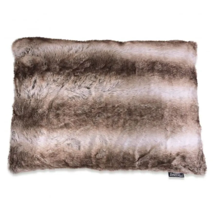 Lex&Max Royal Fur Funda para Mascotas Marrón 100x70cm