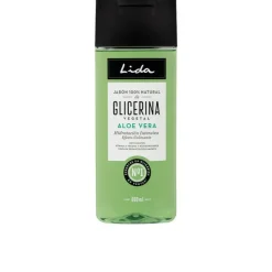 Lida Jabón 100% Natural Glicerina Y Aloe Vera 600 ml