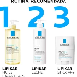 LIPIKAR Aceite Limpiador AP+ (750ml) + Eco Recarga 400ml