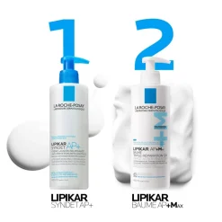 LIPIKAR Baume AP+Max Bálsamo Emoliente DUPLO 2x400ml - LA ROCHE POSAY
