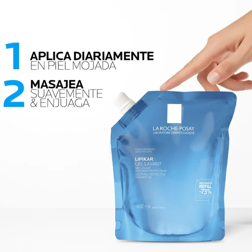 Lipikar Gel Lavante Eco-Rellenable 400ml