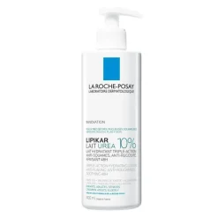 LIPIKAR Lait Urea 10% Leche Corporal 400ml - LA ROCHE POSAY
