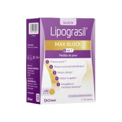 Lipograsil Max Block 5 en1 120 cápsulas