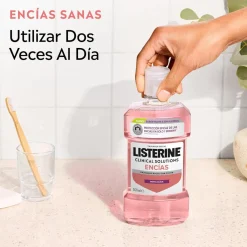 Listerine Clinical Solutions Encías Menta Suave 500ml