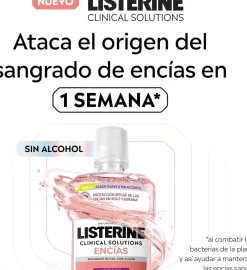 Listerine Clinical Solutions Encías Menta Suave 500ml