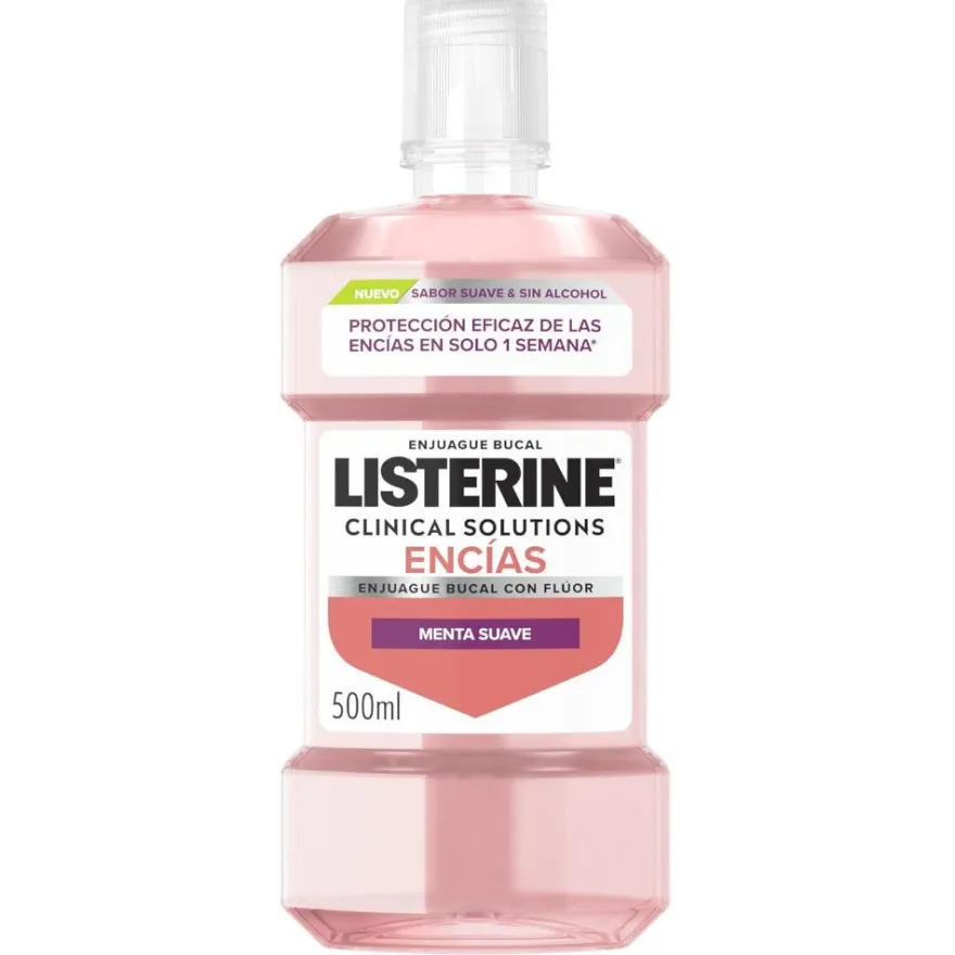 Listerine Clinical Solutions Encías Menta Suave 500ml