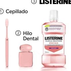 Listerine Clinical Solutions Encías Menta Suave 500ml