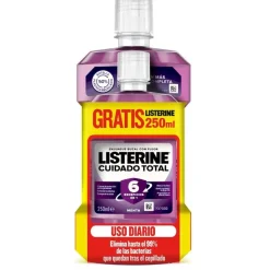 LISTERINE Cuidado Total 500 ml + 250 ml GRATIS