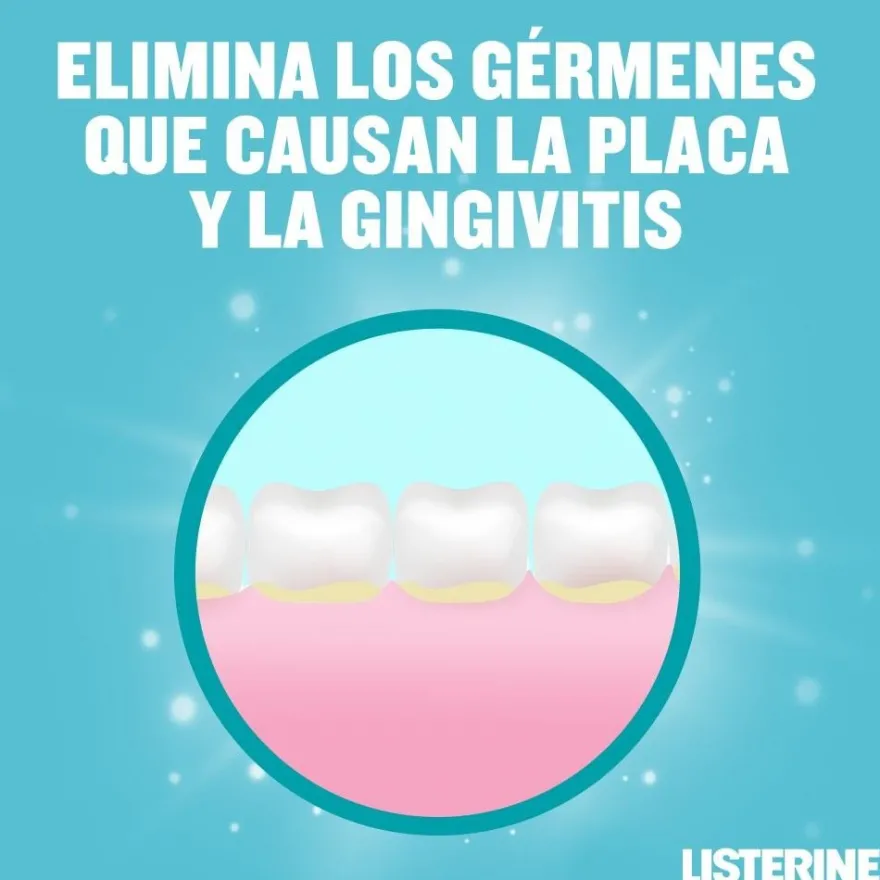 LISTERINE Mentol Sabor Suave 500 ml + 250 ml GRATIS
