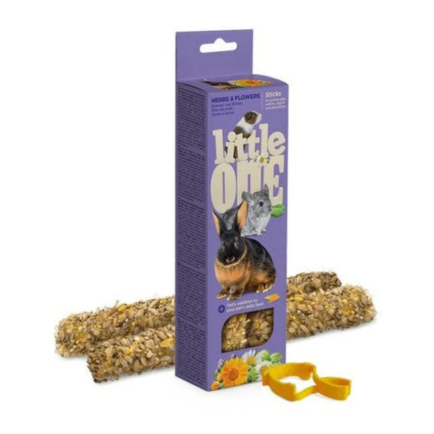 Little One Stick Pradera Golosina para Roedores 8 ud