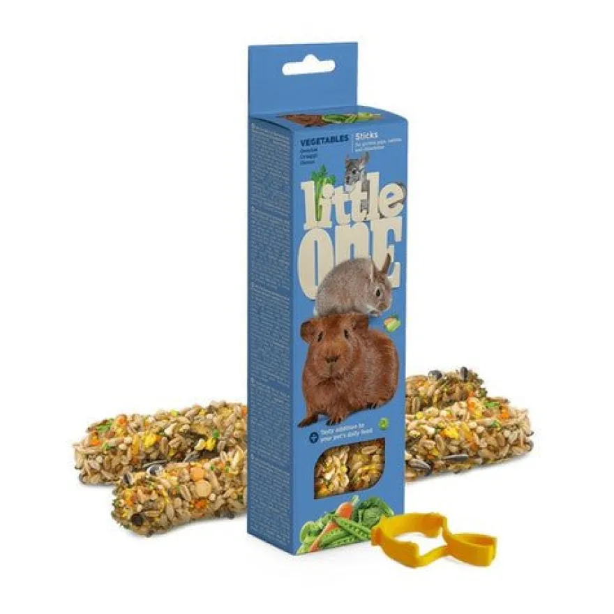 Little One Sticks Frutas C. Indias Alimento complementario 8 ud 120g