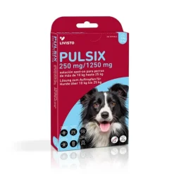 Livisto Pulsix Perros 10-25 kg Antiparasitario Pipetas 4 unidades