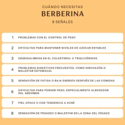 Longevitas Berberina con Silimarina 60 Cápsulas