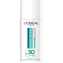 L'Oréal Paris Bright Reveal Niacinamida Fluido Diario Antimanchas SPF50 Medio
