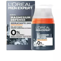 L'Oréal Paris Men Expert Magnesium Defense Crema Hidratante Hombre 24h 50 ml