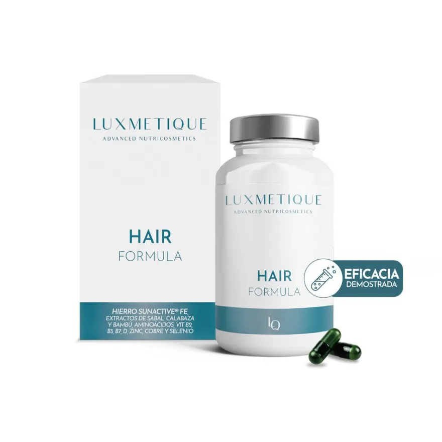 Luxmetique Hair Formula 60 Cápsulas Cabello y Uñas