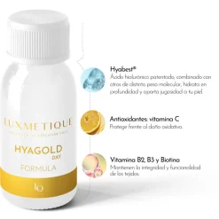 Luxmetique Hyagold Day Formula Ácido Hialurónico 15 Viales x 30 ml