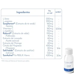 Luxmetique Liveup Formula Energía 15 Viales x 30 ml