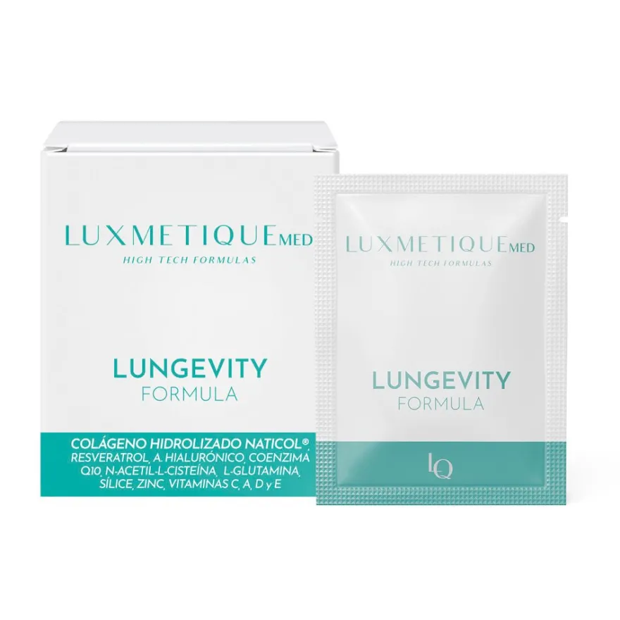 Luxmetique Lungevity Formula 20 Sobres Longevidad