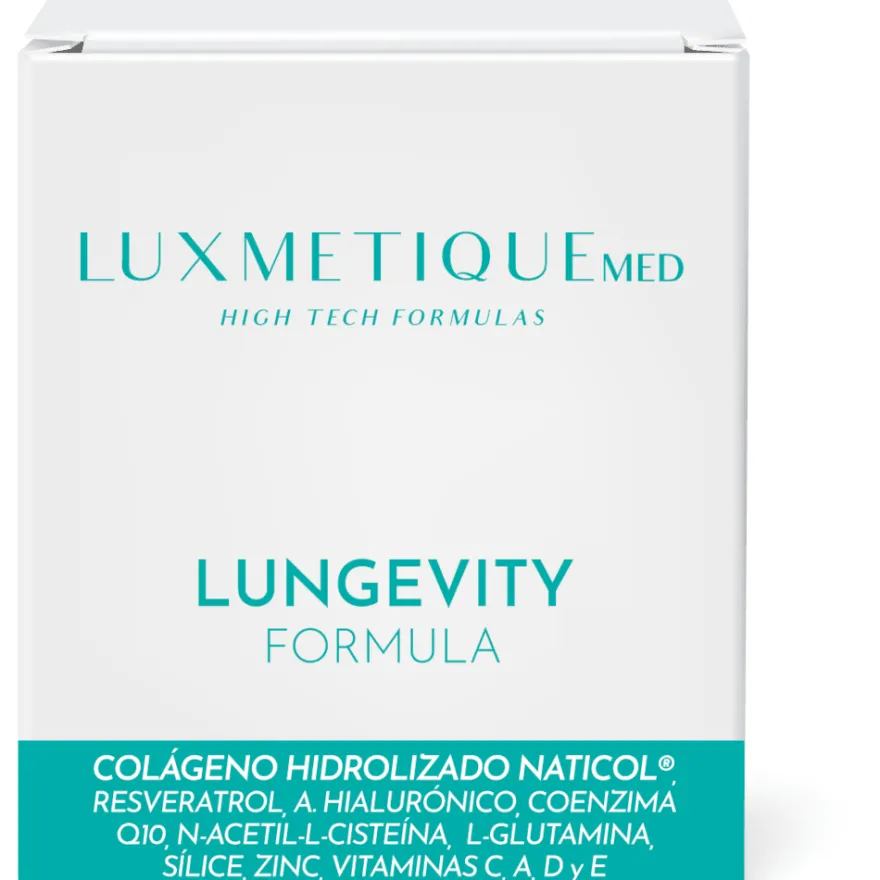 Luxmetique Lungevity Formula 20 Sobres Longevidad