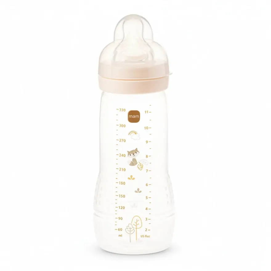 MAM Biberón Easy Active 330ml Blanco 1 unidad