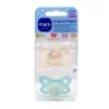 MAM Chupete Original Night Silicona 2-6M 2 Unidades