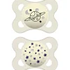 MAM Chupete Original Night Silicona +0M 2 Unidades