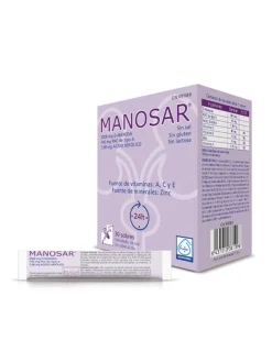 Manosar Arafarma Vitaminas A,C,E y Zinc 30 Sobres