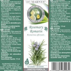 Marnys Aceite Esencial De Romero 15ml