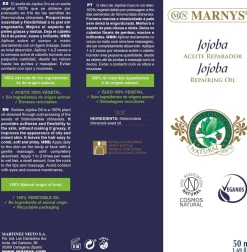 Marnys Aceite Puro de Jojoba 50ml