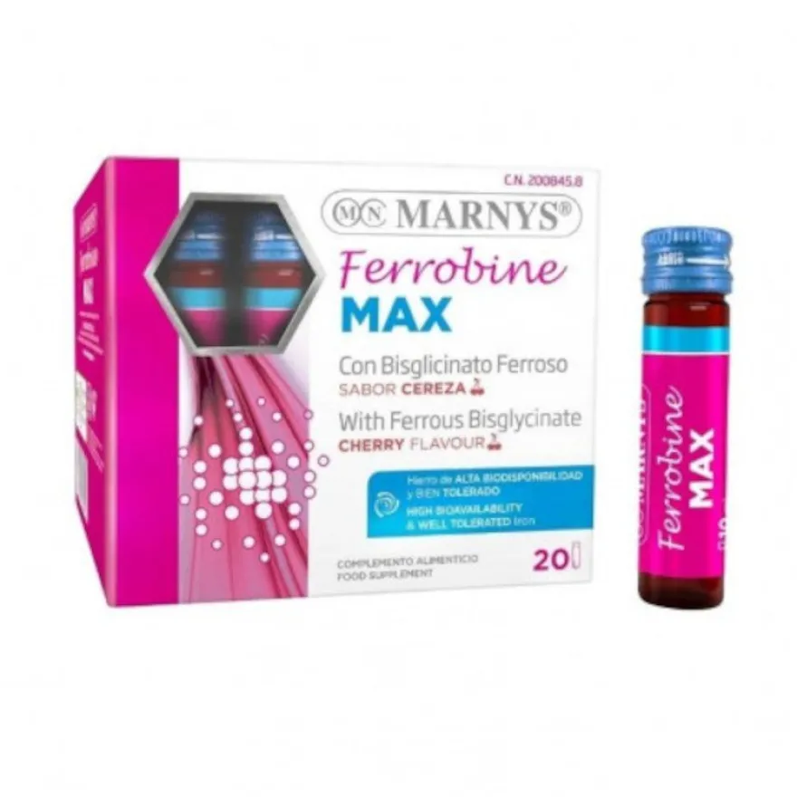 Marnys Ferrobine Max 20 Viales